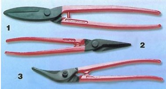 Ножницы ручные для резки металла пряморежущие L250 тип 2 2809-0012-00.24