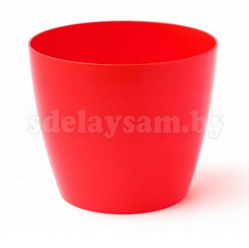 Цветочный горшок круглый 155 мм в ассортименте