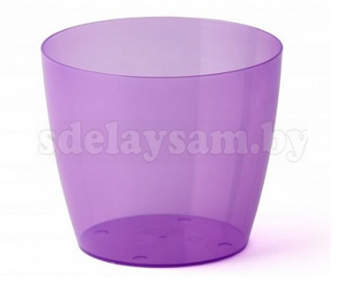 Горшок цветочный для орхидей 125 мм в ассортименте