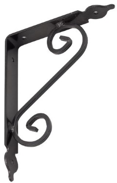 Kронштейн декоративный DOMAX WOZ 240 черный мрамор  240х190мм