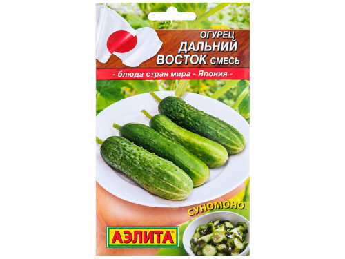 Семена огурца Аэлита Дальний Восток, смесь, 10 шт.