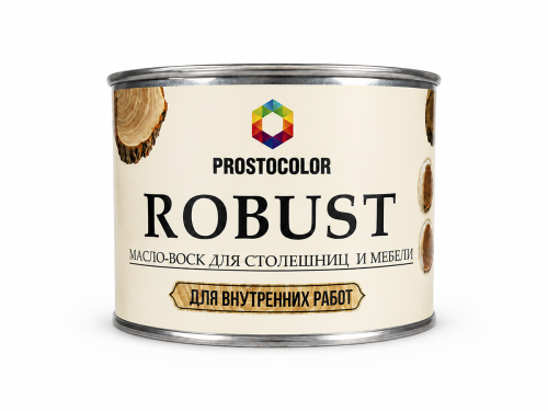 Масло-воск PROSTOCOLOR ROBUST для столешниц и мебели, «Можжевельник», 0,4 л