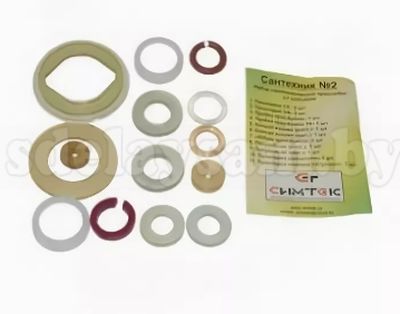 Набор прокладок для смесителя "Сантехник" №2 3-0002