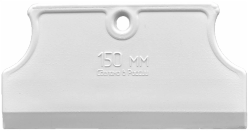 Шпатель для фуги 150мм резиновый белый  01220-763015