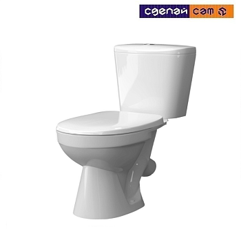 Унитаз-компакт Лаго МС Алкапласт (белый) 