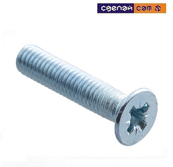 Болт мебельный 6х15 (цинк) в упаковке 25шт.