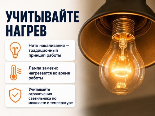 Лампа накаливания Б230-40-5, 40 Вт, E27