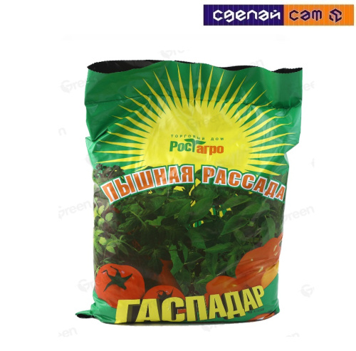 Гаспадар почвогрунт Пышная рассада, 5 л