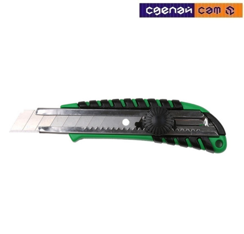 Нож пистолетный с выдвижным лезвием 18мм ВОЛАТ 24102