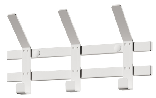 Вешалка настенная "Торонто 3" (Белый)