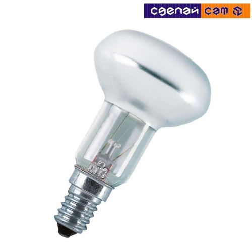 Лампа накал OSRAM R50 40W 240V E14 CONC КНР     