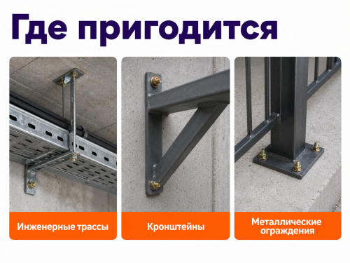 Анкер с гайкой STARFIX M10×12×129 мм фото 3