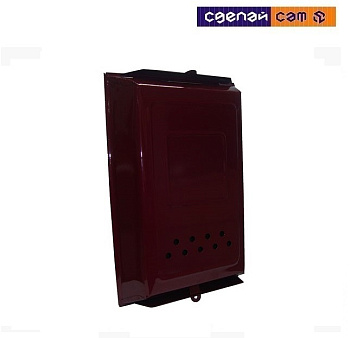 Ящик почтовый 390х260х70 мм (бордовый)