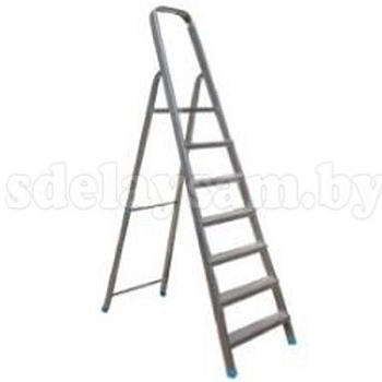 Стремянка 7-ми ступенчатая алюминиевая