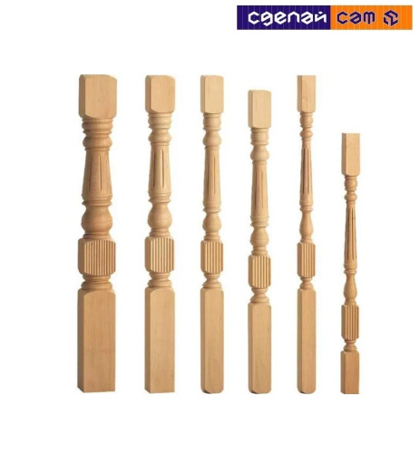 Балясина 50*50*900мм (фрез-ые)