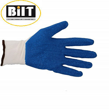Перчатки рабочие PROTECT2U BLUE LINE R10