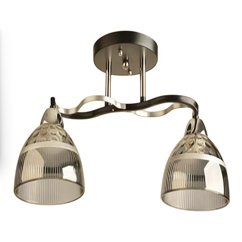 Светильник НПБ 02-2x60-101 8193/2 черный/хром