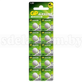 Элемент питания GP 189/LR54/V10GA 10BP