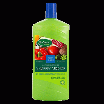Добрая Сила Удобрение открытого грунта универсальное., канистра 1 л/9 