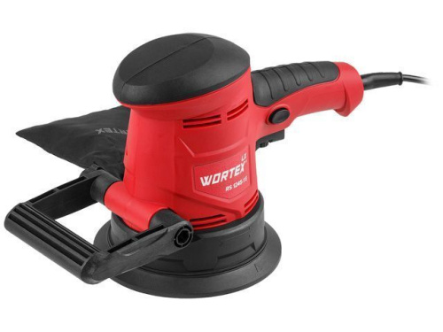 Эксцентриковая шлифмашина WORTEX LX RS 1245-1 E в кор. 450 Вт, 125 мм, 3000-13000 об/мин, арт.1333377