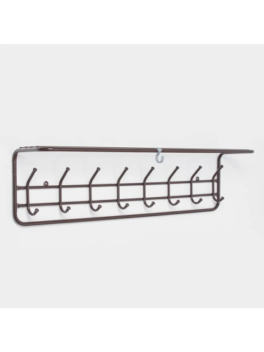 Вешалка с полкой 100 (Коричневый)