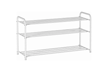 Подставка для обуви "Альфа 33" (Белый)