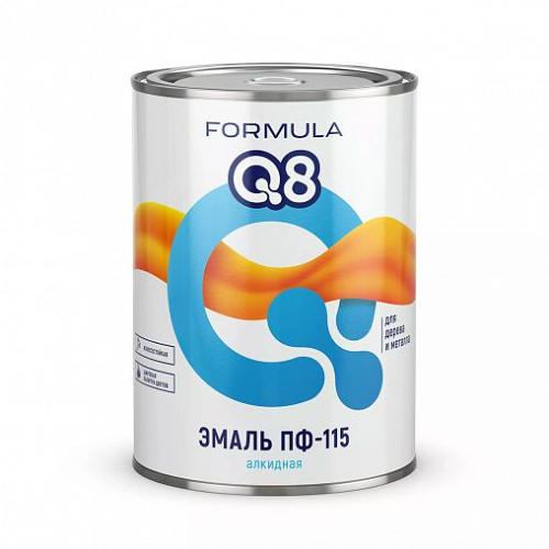 Эмаль ПФ-115 Formula Q8 кремовая м.ф. 0,9 кг                      