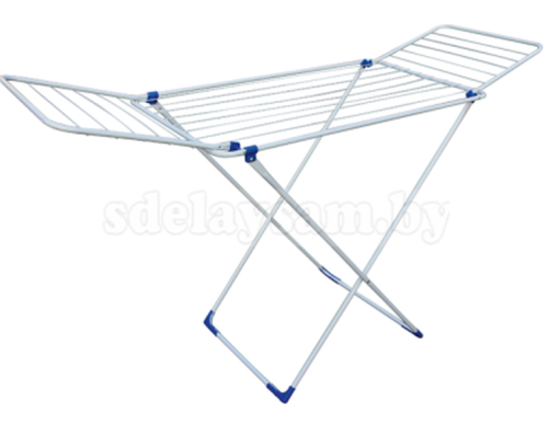 Сушилка для белья напольная 18м серия Stella бело-синяя PERFECTO LINEA