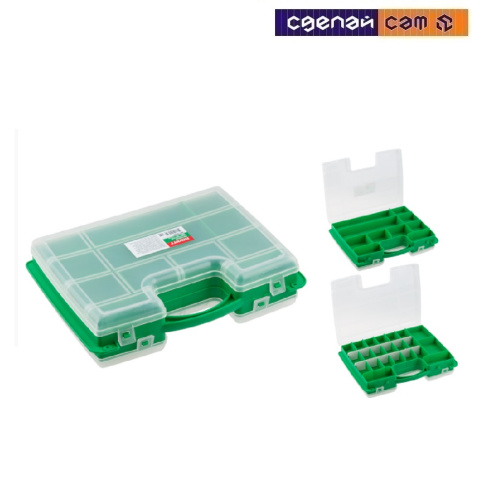 Органайзер (ящик) двухсторонний 29,5х22х7,6см 20250 ВОЛАТ