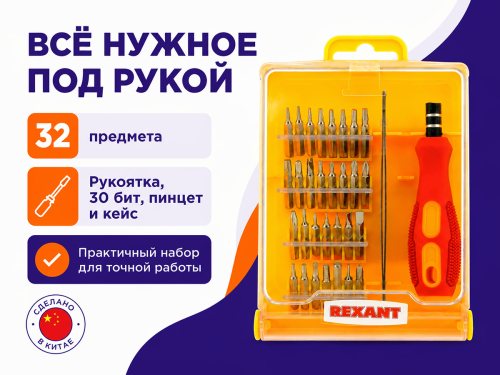 Набор отвёрток REXANT фото 4