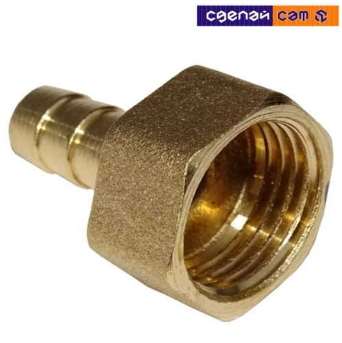 Штуцер с внутренней резьбой латунь 16х1/2 (2600F1H041600H)