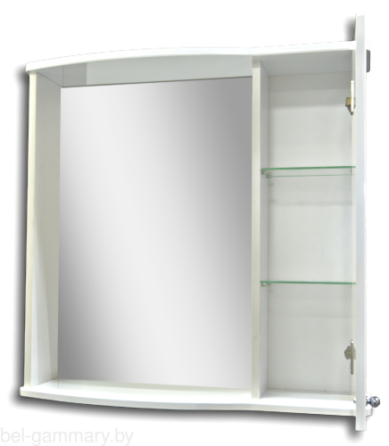 Шкаф настенный Гамма 08м прав. (белый)