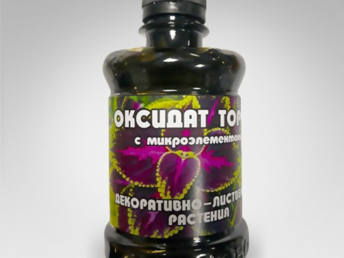 Оксидат торфа "Декоративно-лиственные растения" с микроэлементами,  240мл