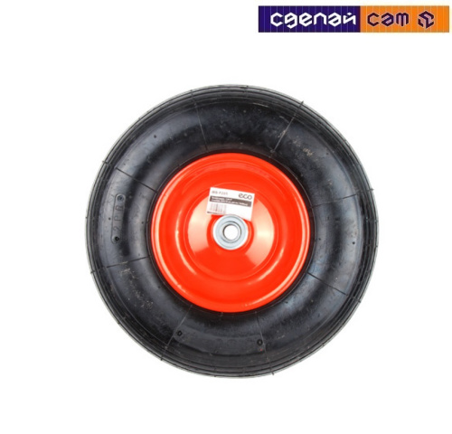 Колесо надувн. 3.50-6" (подшипн. ф35x16 мм, для оси 16x90мм)