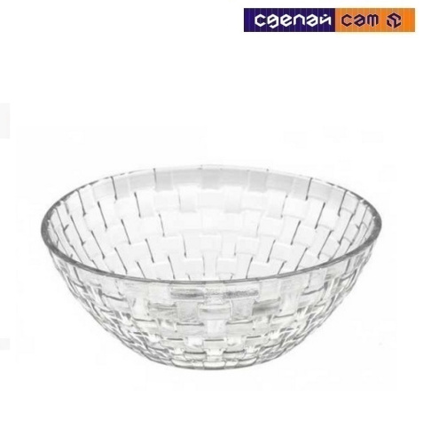 Салатник стеклянный, круглый, 150 мм, ALASKA (Аляска), PERFECTO LINEA