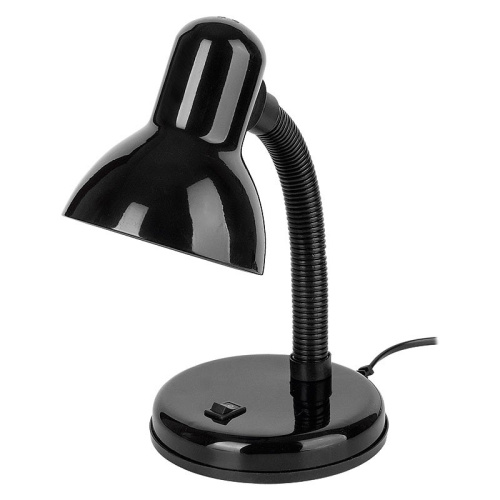 Светильник настольный под лампу е27 General  GTL-028-60-220 черный (глянец) на основании