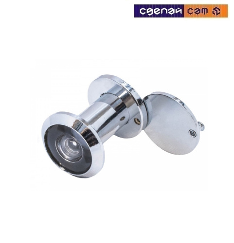 Глазок дверной АЛЛЮР ГДШ-2 БШт 35-50мм d=16мм хром  (300,12)