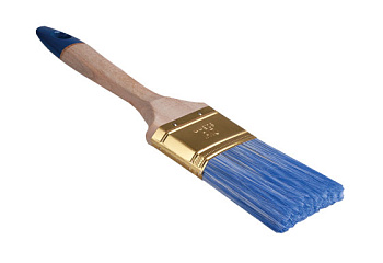 Кисть флейцевая ПРОФИ Серия *12*  2,5" синяя, Китай
