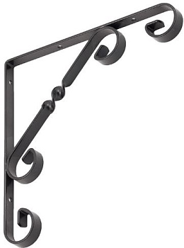 Кронштейн декоративный  DOMAX  WO 200 C  200x200 черный 