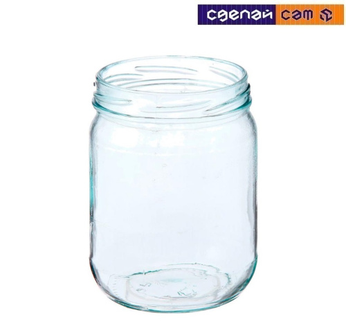 Банка стеклянная бесцветная 0.45 III-2-82-450-5 (Закр)