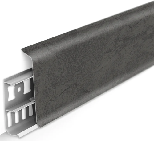 Плинтус напольный 70мм 2,2м "Идеал Деконика", 548 Лофт серый