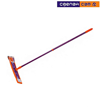 Швабра для пола с насадкой из микрофибры, PERFECTO LINEA