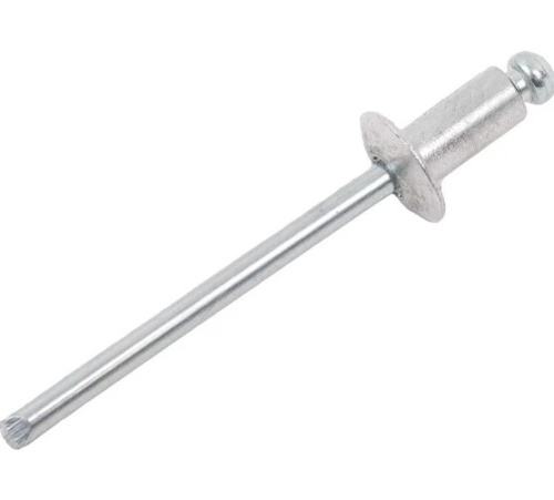 Заклепка вытяжная 4.8х6 мм алюминий/сталь, цинк (25 шт в зип-локе) STARFIX, арт.SMZ1-42326-25  SMZ1-42326-25