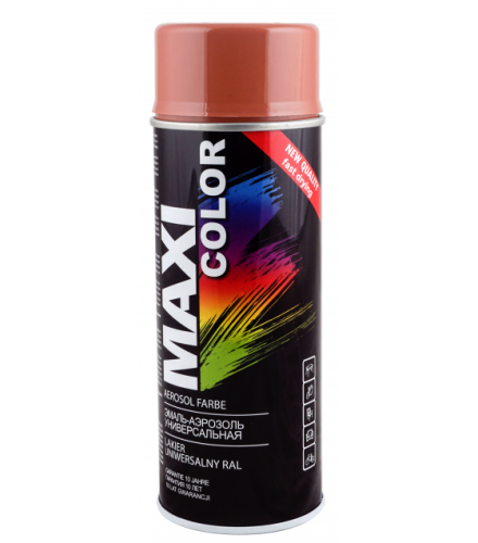 Эмаль-аэрозоль универсальная MAXI COLOR RAL8024 8024MX 400 мл (Бежево-коричневая)