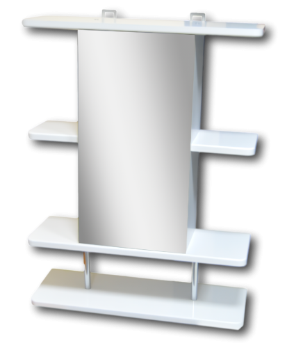 Шкаф настенный Гамма 10/1 прав.(белый)