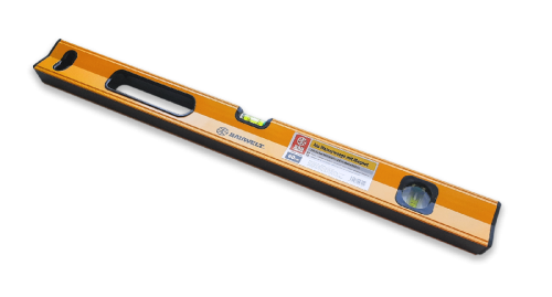 Уровень 60см 2 глазка, 1 ручка, с магнитом  00800-121060