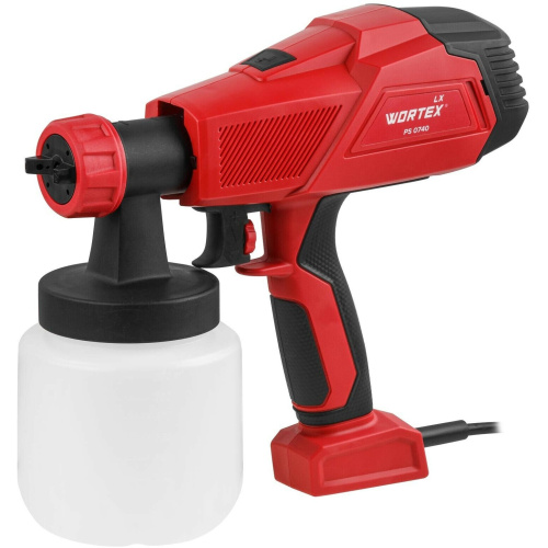 Краскораспылитель электрический WORTEX LX PS 0740 в кор., арт.0333221