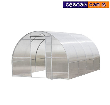 Теплица Агроном Люкс 6х3х2 м (труба 20х40х0.8) шаг 0,67 м.