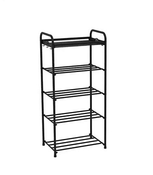 Подставка для обуви "Альфа 15" (Черный)