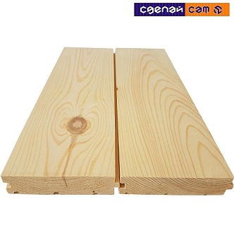 Доска пола 137х27 мм В (цена за м.п.)